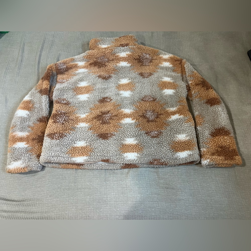THREAD + SUPPLY ZIP UP SHERPA JACKET
